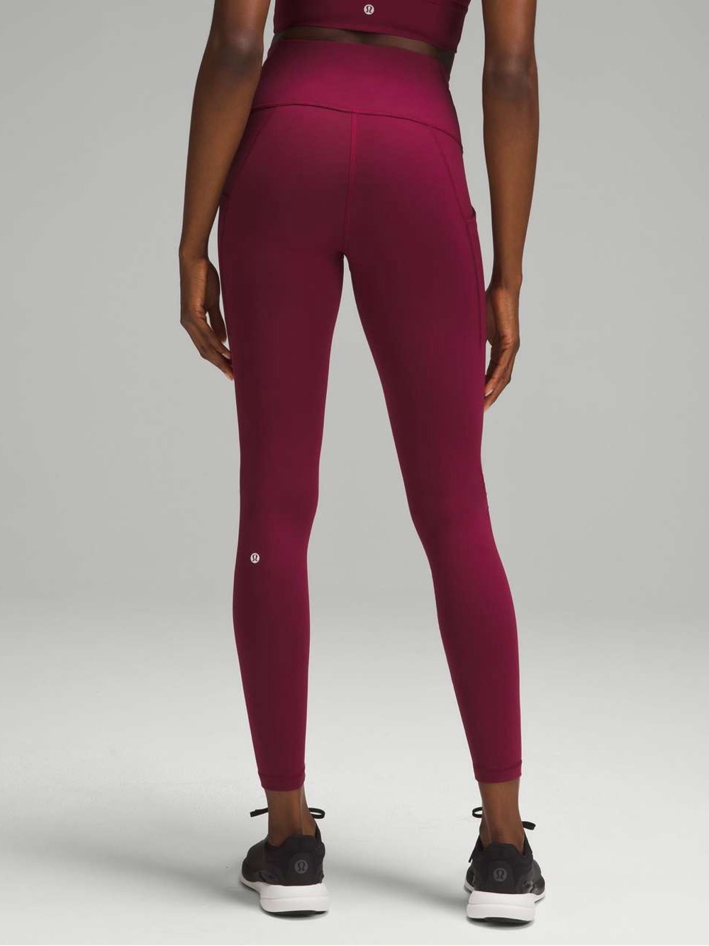 Lululemon Wunder Train High-Rise Tight 25" Pomegranate